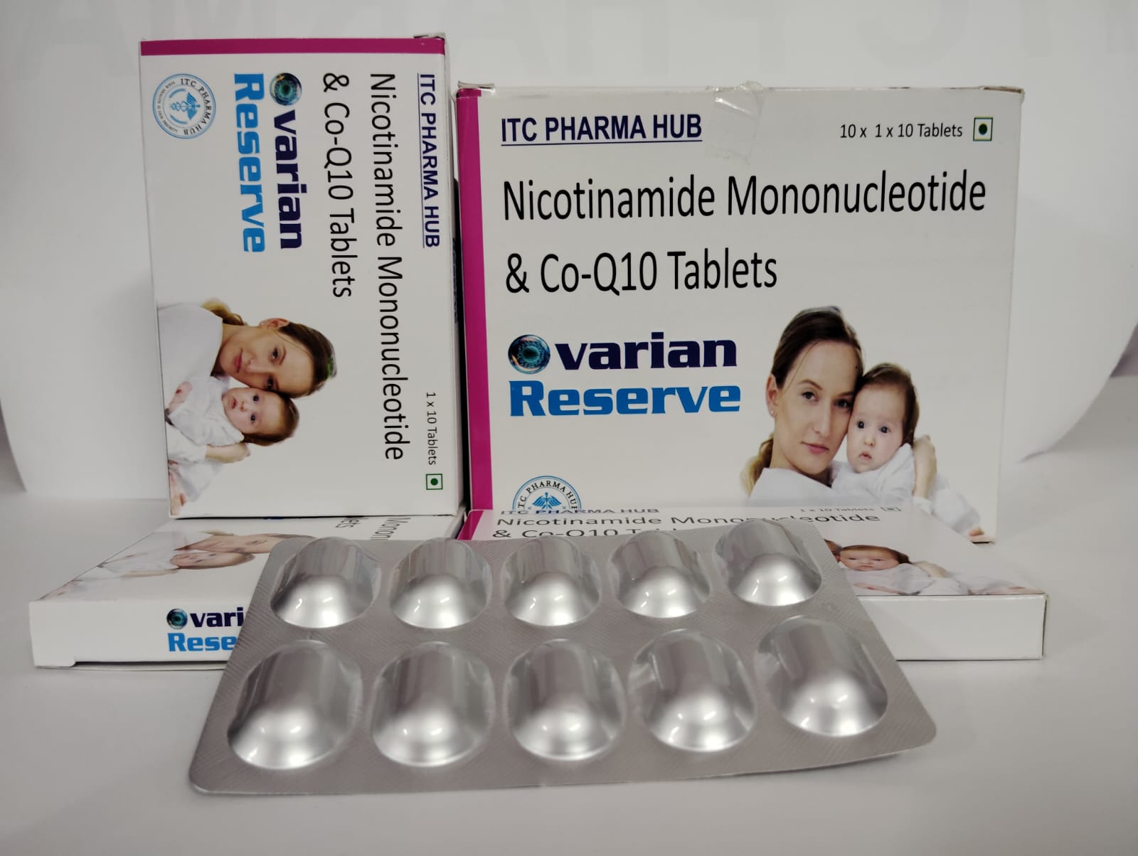 NICOTINAMIDE MONONUCLEOTIDE-250MG & Co-Q10-150MG TAB (OVARIAN RESERVE)